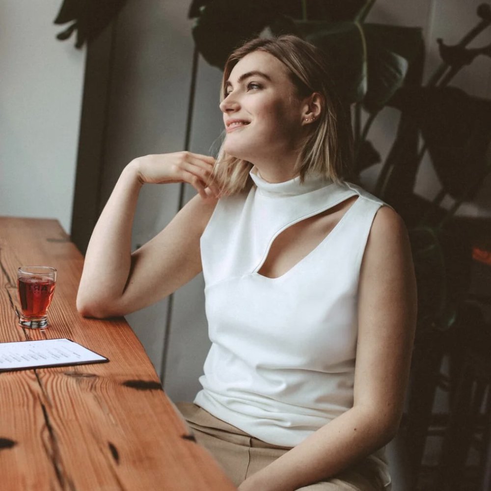 Marcella New York - Lilah Top - Off White - Size XS - NWOT